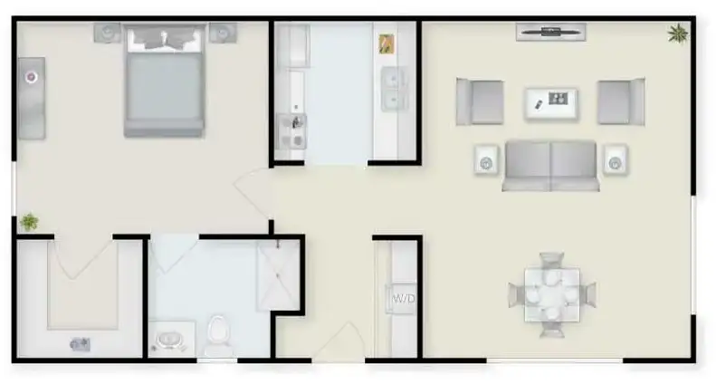 Independent Living One Bedroom Cottage