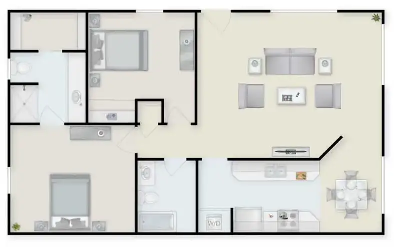 Independent Living Two Bedroom Cottage